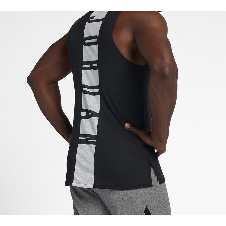 Jordan Basketball Tanktop Herren, Schwarz, M - Bild 2