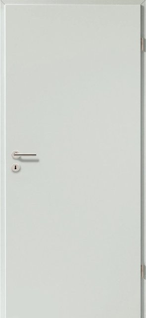 Getadoor Zimmertür CPL in Hellgrau mit Rechtsanschlag, B: 73,5 cm, H: 198,5 cm - Bild 1