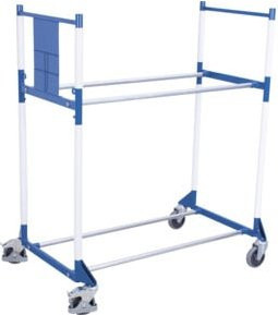 VARIOfit Kunststoffkantenschutz für Reifenregal und Reifenwagen in Blau - Bild 1