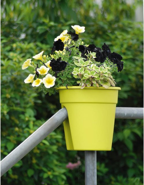 Blumentopf Flowerclip 3er Set Gelb - Bild 1