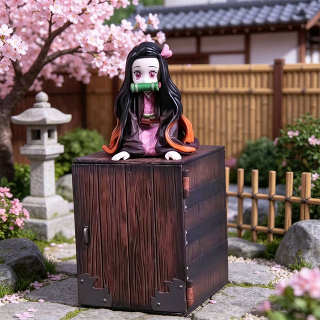 Bandai Demon Slayer Nezuko Kamado, PVC-Figur, Einzelfigur - Bild 1