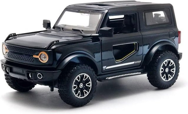 Linyi toy car Ford Bronco Lima SUV, Modellauto, 1:24, Metall, mit Licht und Sound, ab 18 Jahre - Bild 1