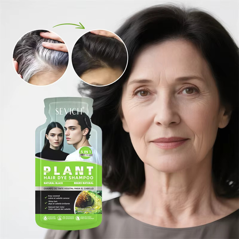 SEVICH Haarshampoo Schwarz, 10 Stück, Unisex - Bild 3
