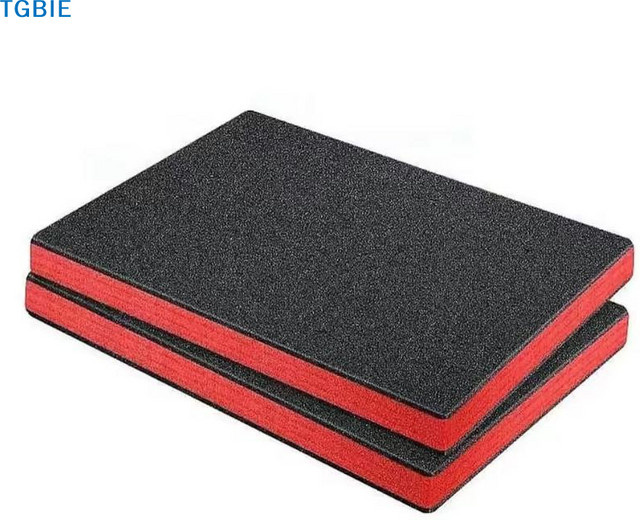 3er-Set eelhoe Werkzeugkasten-Schaumstoffeinlagen aus Polyethylen in Schwarz für Organizer, Schubladen und Kamera-Werkzeugkästen - Bild 1