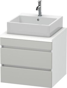 Duravit Waschtischunterschrank DuraStyle in Beige und Weiß, Breite: 60 cm, Tiefe: 54,8 cm, Höhe: 51,2 cm - Bild 1