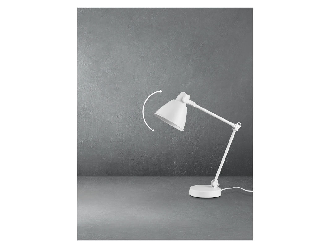 LIVARNO HOME Tischleuchte in Weiß mit modernem Design und LED-Leuchtmittel - Bild 2