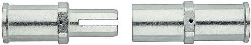 Harting Crimpkontakt 350A Stift aus Messing in Silber, Artikelnummer 09110006143 - Bild 1