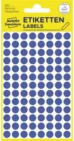 Avery Zweckform Markierungspunkte 3591 blau, wieder ablösbar, Ø 8 mm, 416 Stück - Bild 1