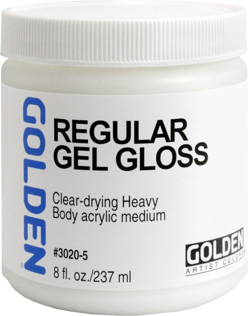 Golden Acrylics Regular Gel mit Glanz in Transparent - Bild 1