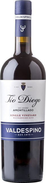 Valdespino Amontillado Tio Diego Sherry trocken 0,75 l - Bild 1