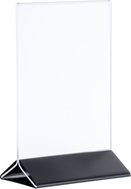APS Kartenhalter für DIN A4 in transparent/schwarz, L x B x H: 21 x 7 x 32 cm - Bild 1