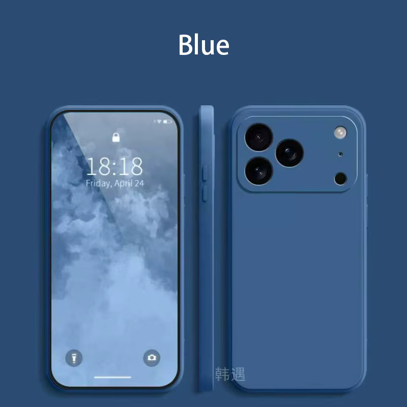 Gusakov Stoßfeste TPU Schutzhülle für iPhone 17 16 15 14 Pro Max und iPhone 17 Air in Schwarz - Bild 2