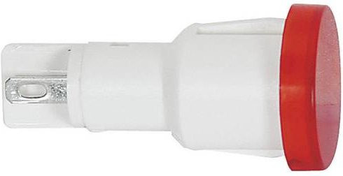 RAFI Standard Signalleuchte 1.69.523.003/1502 mit Leuchtmittel, rund, rot, 1.20W - Bild 1