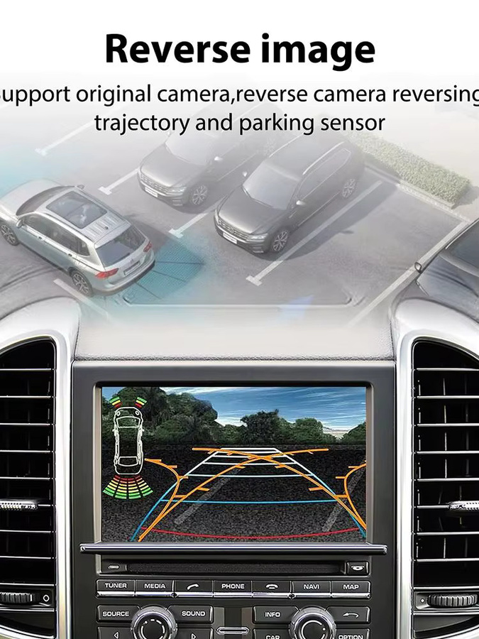 ANYFAR Kabelloses CarPlay und Android Auto Modul für Audi A6 und Q7 mit MMI 3G, AirPlay und Mirror Link, Schwarz - Bild 9