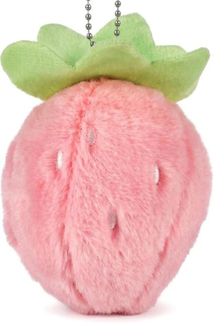 Binchi Fitness Erdbeer-Anhänger, Plüsch, beige, Damen - Bild 1