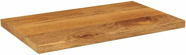 vidaXL Tischplatte aus Massivholz Mango in Braun, Rechteckig, B/T/H: 40 x 30 x 2,5 cm - Bild 1