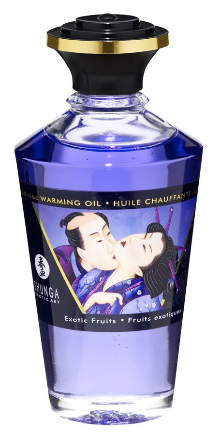 Shunga Massageöl mit Wärme-Effekt, 100 ml, Unisex - Bild 2