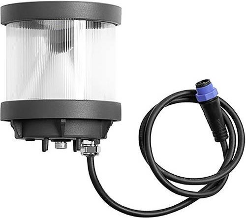 ESYLUX EL10521812 LED Leuchtenkopf für Außenbeleuchtung in Grau und Transparent - Bild 1
