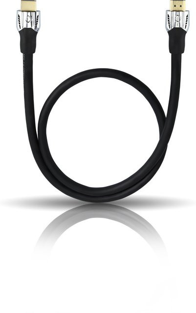 Oehlbach Matrix Evolution High-Speed-HDMI-Kabel mit Ethernet in Schwarz, Länge: 18,0 m - Bild 1