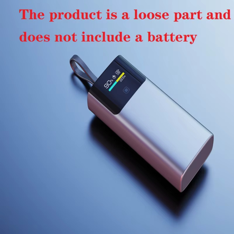 OOTDTY PD20W Power-Batteriehaltergehäuse für 2 x 21700 Akkus zur schnellen Ladung, Modell 114373 - Bild 4