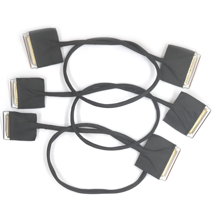 Koaxiales EDP-Displaykabel für 40-polige bis 30-polige LCD-Bildschirme, unterstützt 4K, 1080p und 2K, Typ-C oder DisplayPort zu EDP-Laufplatine, Schwarz - Bild 2