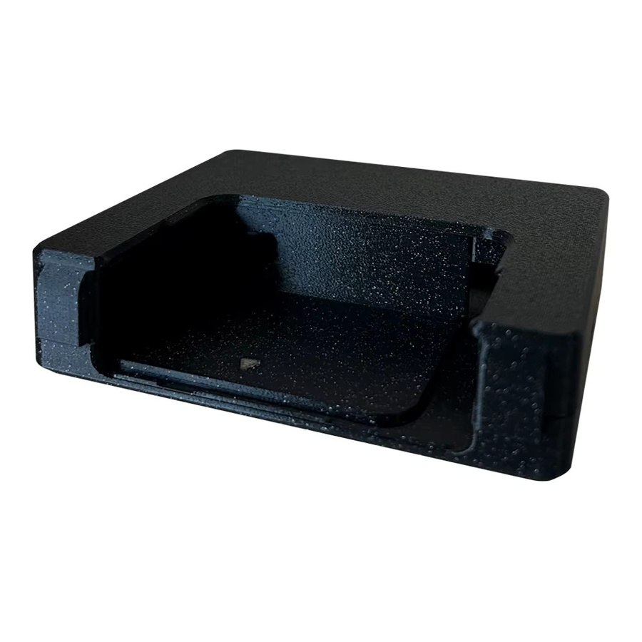 Miyoo Mini Plus Grip Case 3-in-1 Hartschalenhülle in Schwarz für Miyoo Mini mit 3D-gedruckter DIY-Hülle, Griff und Ausstellungsständer - Bild 4