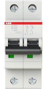 ABB S202-D63 Leitungsschutzschalter 63A 400V 2CDS252001R0631 - Bild 1