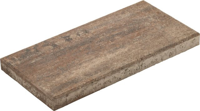 DIEPHAUS Terrassenplatte VIA in Muschelbeige mit Steinoptik, B/T/H: 50 x 50 x 4 cm - Bild 1