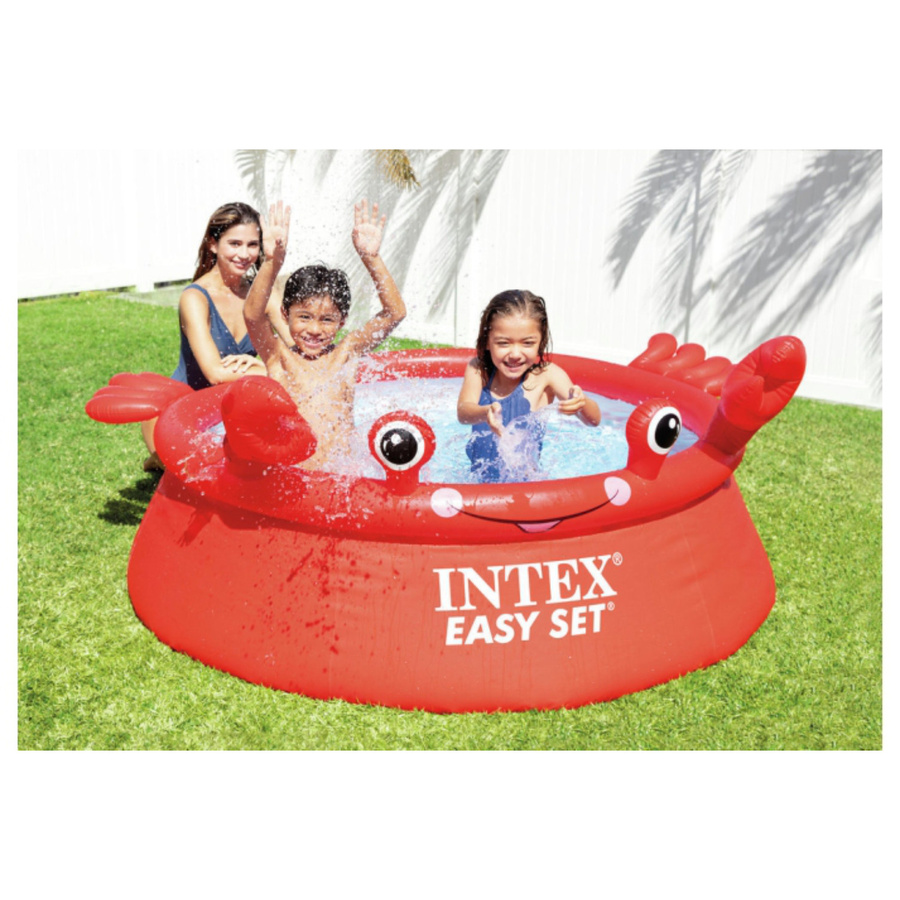 Intex Pool Set Happy Crab Durchmesser: 183 cm, Höhe: 51 cm - Bild 2