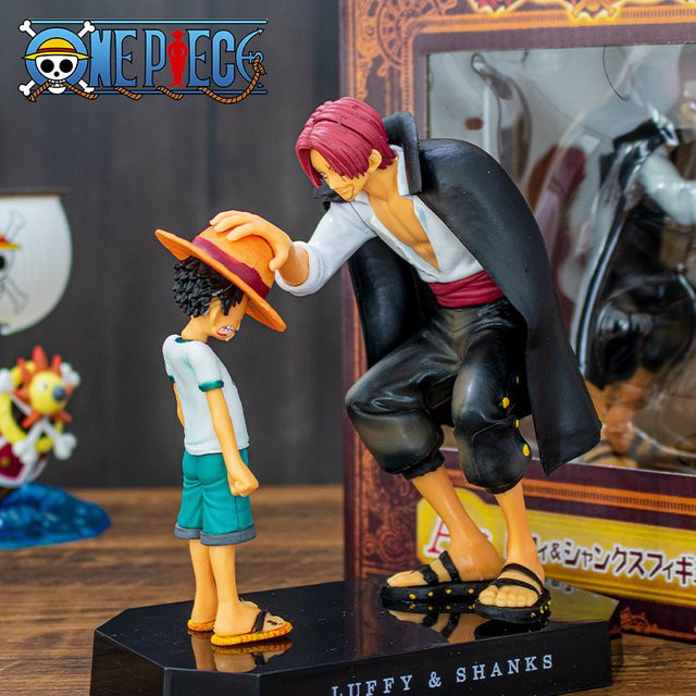 Bandai One Piece Anime Figur Shanks Four Emperors, Multicolor, Höhe: 18 cm - Bild 1