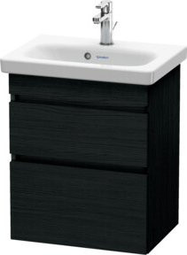 Duravit Waschtischunterschrank DuraStyle in Weiß, wandhängend mit 2 Schubladen, B: 50 cm, T: 36,8 cm, H: 61 cm - Bild 1
