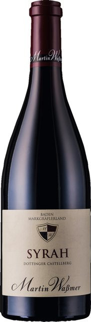 Martin Waßmer, Syrah Dottinger Castellberg, trocken, Rotwein, 2021, 0,75 l - Bild 1