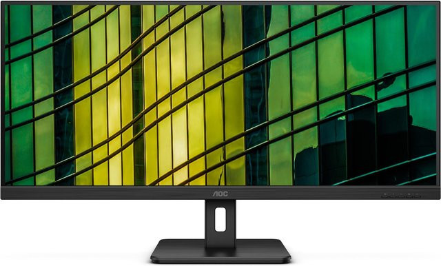AOC U34E2M WQHD Monitor 34 Zoll, 100 Hz, VA-Panel, Schwarz - Bild 3