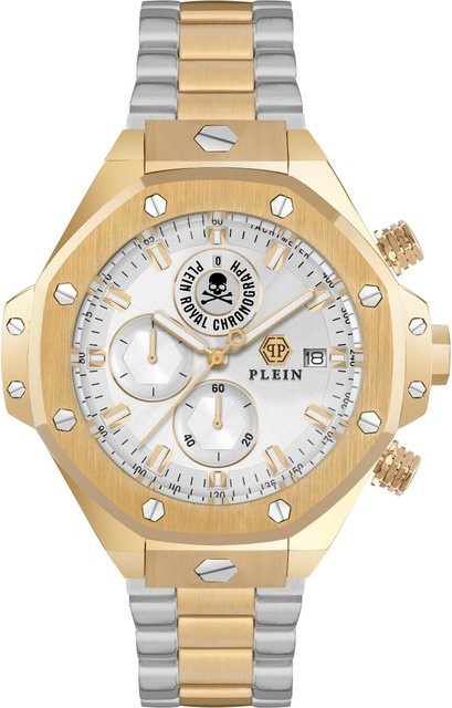 Philipp Plein Chronograph, Edelstahl, Quarz, 46 mm, Herren - Bild 1