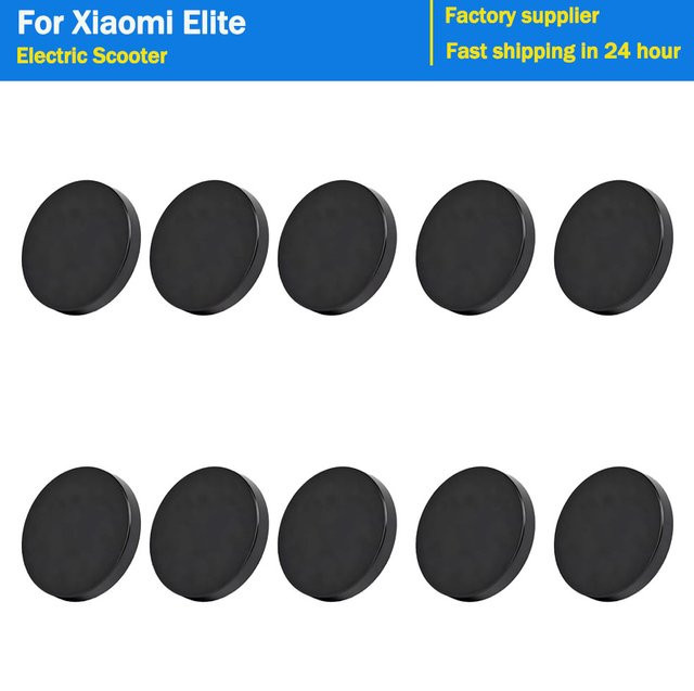 10er Set Schutzfolien für das Xiaomi Elite Electric Scooter Display und Schalterpanel in Schwarz - Bild 1