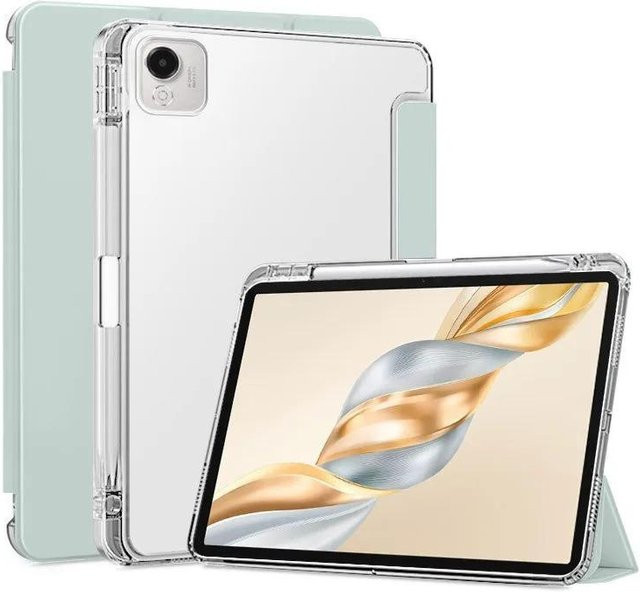 Honor Pad X9a Hülle mit Stifthalter und faltbarem Flip-Ständer, transparente Schutzhülle für Honor Pad X9 Pro und X10 Pro 11,5 Zoll - Bild 1