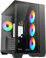 Sharkoon Steel Shark Tower-Gehäuse in Schwarz ATX - Bild 1