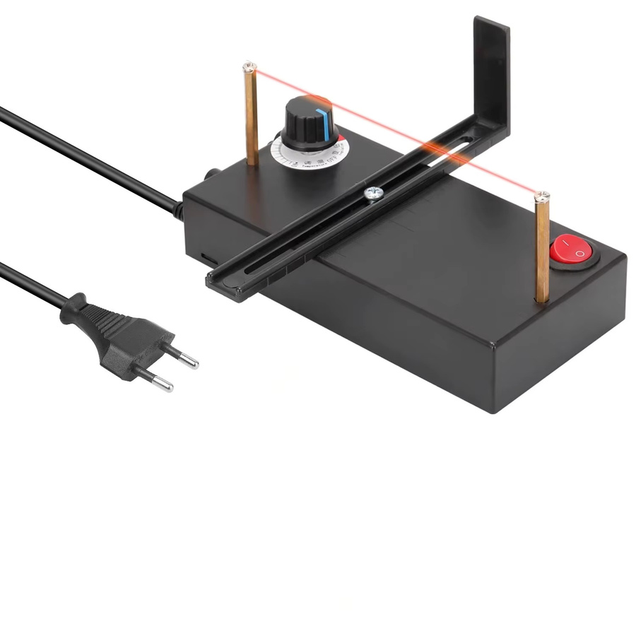 Manuelle und elektrische Heißschneidemaschine als Thermischer Bandenschneider in Schwarz aus Metall - Bild 5