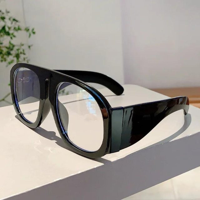 Fable Korrektionsbrille Damen, Vollrand, Rund, Kunststoff, Rosa Gelb, Blaulichtfilter - Bild 1