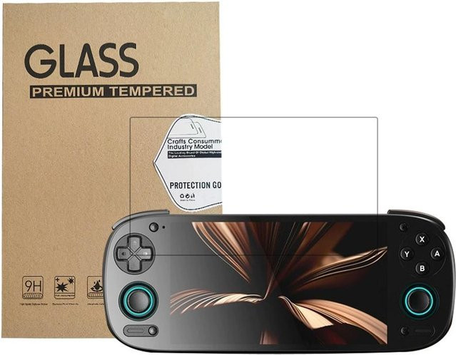2 Stück Binchi Outdoor Product Displayschutz aus gehärtetem Glas für Retroid Pocket 6 (5,5 Zoll), Farbe: Transparent/Beige, 9H Härte, HD Klar und kratzfest - Bild 1