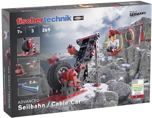 Fischertechnik Seilbahn, Bausatz, ab 7 Jahren - Bild 1