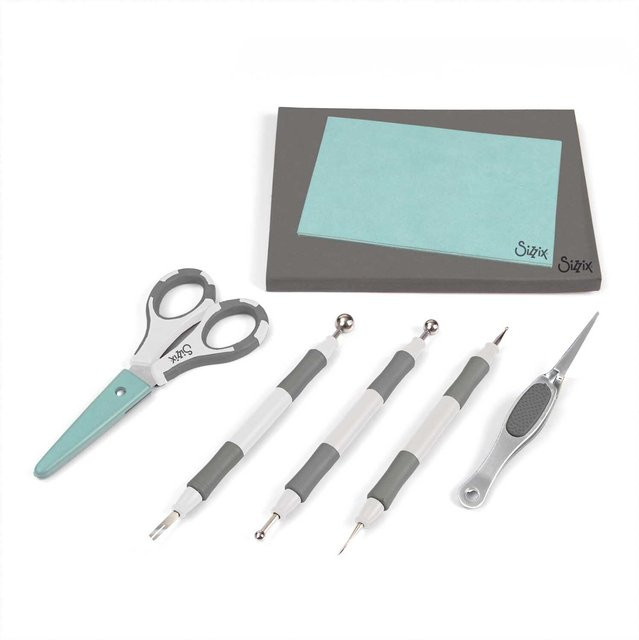Sizzix Paper Sculpting Kit für Erwachsene B/T/H: 16,5 x 12,7 x 1 cm und 12,6 x 9 x 0,2 cm - Bild 1