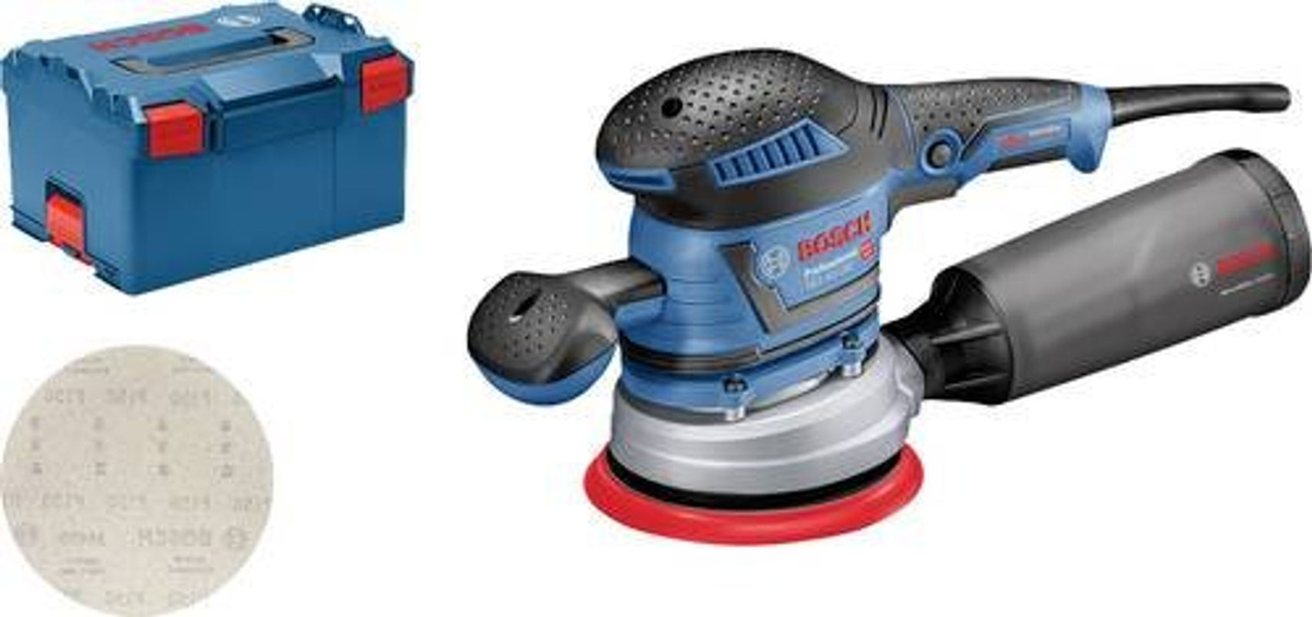Bosch Professional Exzenterschleifer GEX 40-150 mit 400W und Ø 150mm in Blau/Schwarz - Bild 2