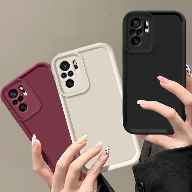 Stoßfeste Silikon Schutzhülle für Xiaomi Redmi Note 10, Note 10S 4G und Note 10 Pro Max in Candy-Design - Bild 1