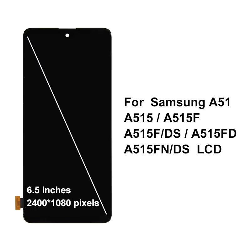 Samsung Galaxy A51 4G AMOLED Display mit Touch Screen in Schwarz für SM-A515F/DS Ersatzteil - Bild 2