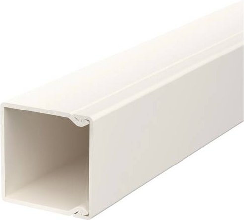 OBO Bettermann Wand- und Deckenkanal aus Kunststoff in Weiß, B/H: 4,0 x 4,0 cm - Bild 1