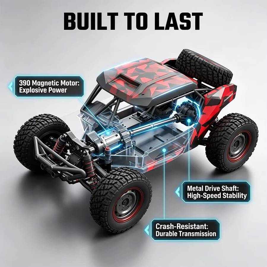 WLtoys RC-Auto, elektrisch, 4x4G - Bild 3
