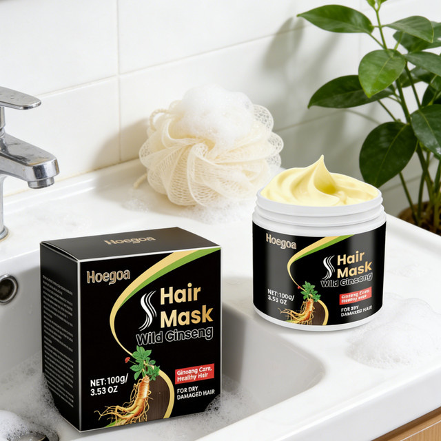 Hoegoa Haar-Reparaturmaske mit Wildginseng-Wurzel, 100g - Bild 1