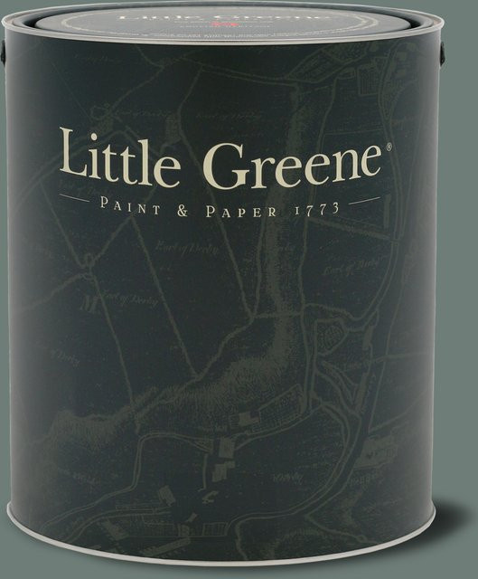 Little Greene Intelligent Floor Paint Livid 263 Grün, wasserbasiert, satinmatt, 2,5 l - Bild 1