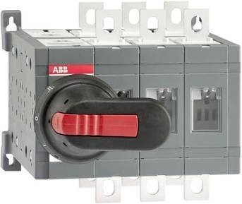 ABB OT200E03CFP Lastumschalter 200A 1000V in Schwarz und Grau - Bild 1